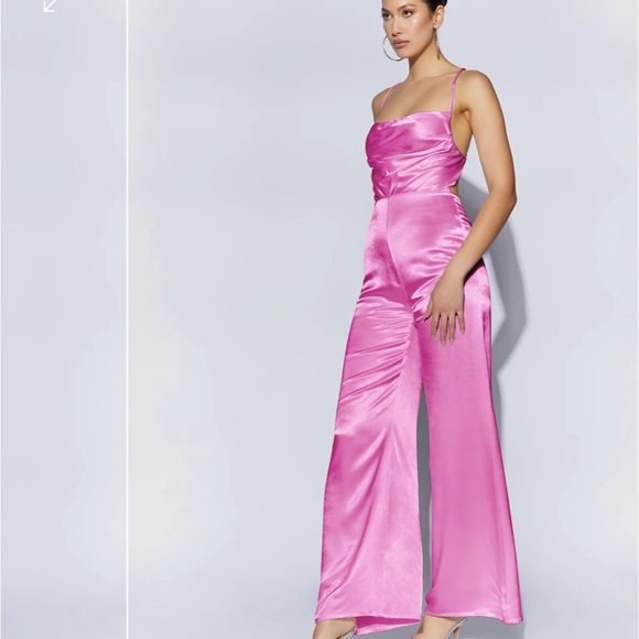 Satin Jumpsuit - Picture 5 of 5